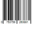 Barcode Image for UPC code 0753759263881