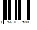 Barcode Image for UPC code 0753759271800