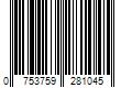 Barcode Image for UPC code 0753759281045