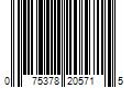 Barcode Image for UPC code 075378205715