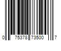 Barcode Image for UPC code 075378735007