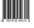 Barcode Image for UPC code 0753793450315