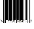 Barcode Image for UPC code 075381010412