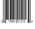 Barcode Image for UPC code 075381012164