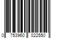 Barcode Image for UPC code 0753960022550