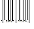 Barcode Image for UPC code 0753962703808. Product Name: Ready America 4-Person 3-Day Basic Emergency Kit with Backpack