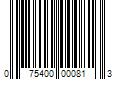 Barcode Image for UPC code 075400000813