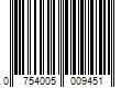 Barcode Image for UPC code 0754005009451