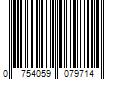 Barcode Image for UPC code 0754059079714. Product Name: VDO Rubber snap in stem with metal press clip teeth