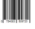 Barcode Image for UPC code 0754083509720