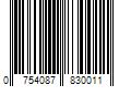 Barcode Image for UPC code 0754087830011