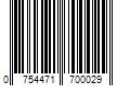 Barcode Image for UPC code 0754471700029