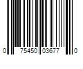 Barcode Image for UPC code 075450036770