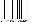 Barcode Image for UPC code 0754502040209