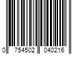 Barcode Image for UPC code 0754502040216