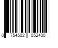 Barcode Image for UPC code 0754502052400