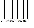 Barcode Image for UPC code 0754502052998