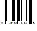 Barcode Image for UPC code 075450247435