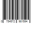 Barcode Image for UPC code 0754572981594