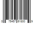 Barcode Image for UPC code 075457618009