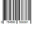 Barcode Image for UPC code 0754590538381