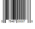 Barcode Image for UPC code 075467000078