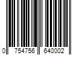 Barcode Image for UPC code 0754756640002