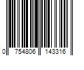 Barcode Image for UPC code 0754806143316