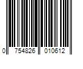 Barcode Image for UPC code 0754826010612