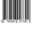 Barcode Image for UPC code 0754826027399