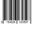 Barcode Image for UPC code 0754826030597