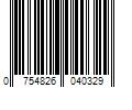 Barcode Image for UPC code 0754826040329