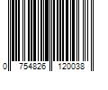 Barcode Image for UPC code 0754826120038