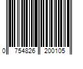 Barcode Image for UPC code 0754826200105