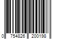 Barcode Image for UPC code 0754826200198