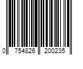 Barcode Image for UPC code 0754826200235