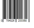 Barcode Image for UPC code 0754826200358