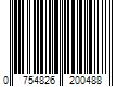 Barcode Image for UPC code 0754826200488