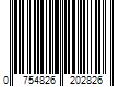 Barcode Image for UPC code 0754826202826