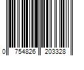 Barcode Image for UPC code 0754826203328