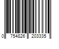 Barcode Image for UPC code 0754826203335