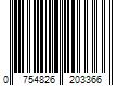 Barcode Image for UPC code 0754826203366