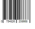 Barcode Image for UPC code 0754826208668