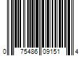 Barcode Image for UPC code 075486091514