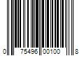 Barcode Image for UPC code 075496001008