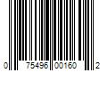 Barcode Image for UPC code 075496001602