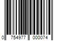 Barcode Image for UPC code 0754977000074