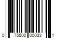 Barcode Image for UPC code 075500000331