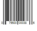 Barcode Image for UPC code 075500000386