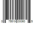 Barcode Image for UPC code 075519000605